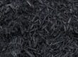 Up close image of black mulch