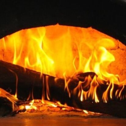 Fireplace with Kiln Dried Wood Fireplace burning with wood