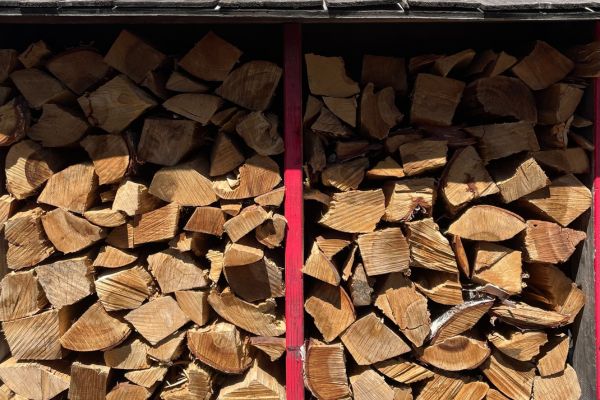 Stack of firewood from ProCut Firewood